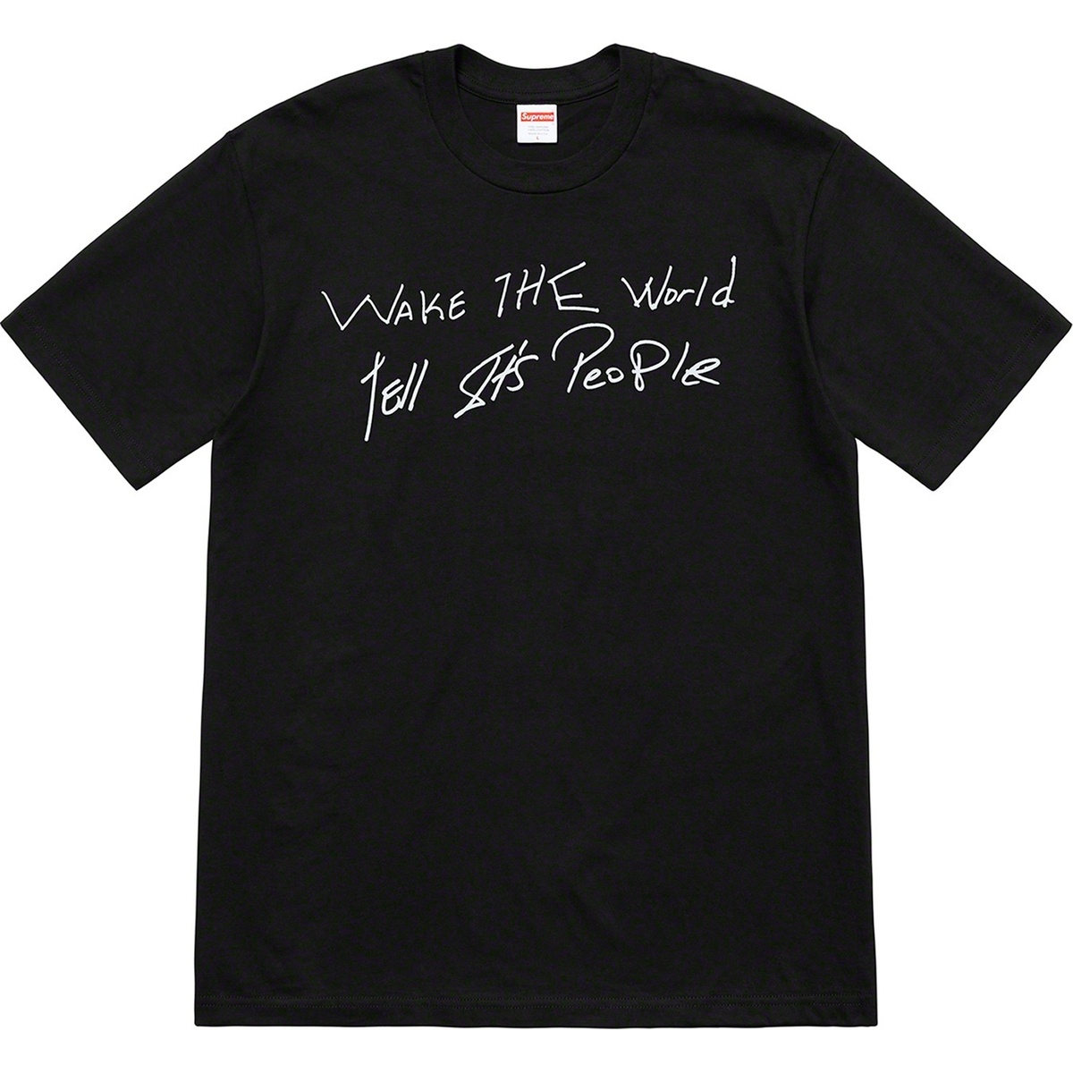 Buju Banton Wake The World Tee - Supreme Buju Banton Wake The World Tee - Supreme