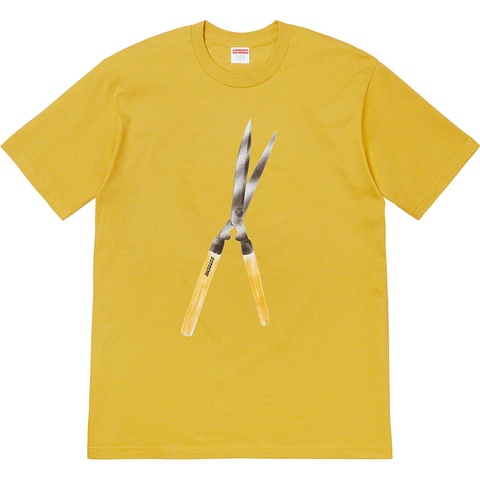Supreme Shears Tee - Acid Yellow