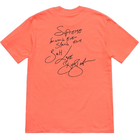 Supreme Buju Banton Tee - Neon Orange