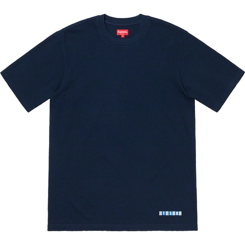Supreme Waffle S/S Top - Navy