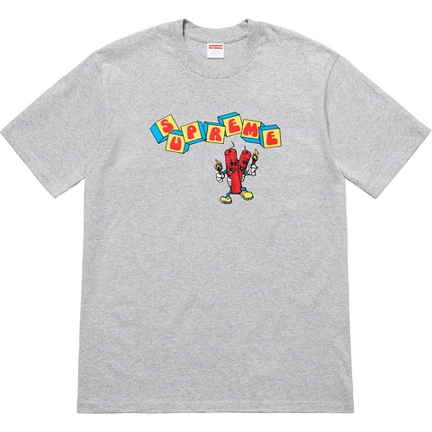 Supreme Dynamite Tee - Heather Grey