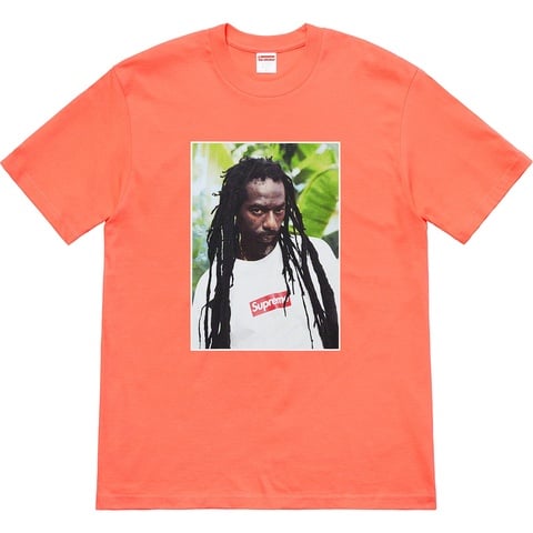 Supreme Buju Banton Tee - Neon Orange