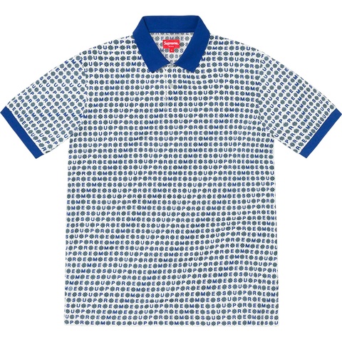 Supreme Foulard Polo - White