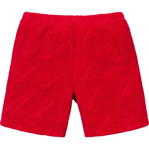 Terry Jacquard Logo Short - spring/summer 2019 - Supreme