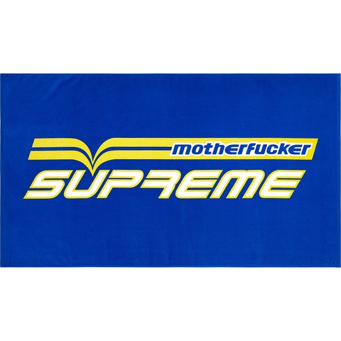Supreme Motherfucker Towel - Royal
