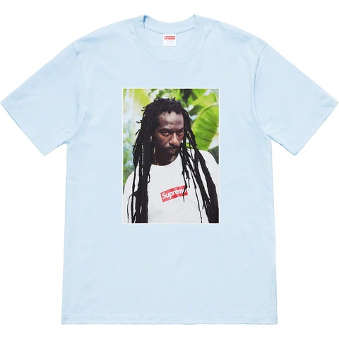 Supreme Buju Banton Tee - Light Blue
