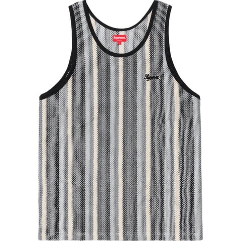 Knit Stripe Tank Top - spring/summer 2019 - Supreme