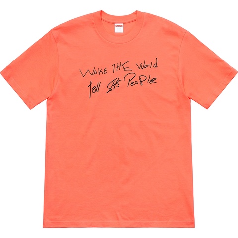 シュプリーム Buju Banton Wake The World Tee サマー T Buju Banton Wake The World Tee - Supreme