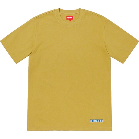 Supreme Waffle S/S Top - Gold