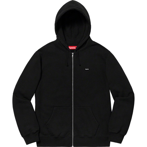 Supreme Small Box Zip Up Sweatshirt - Black