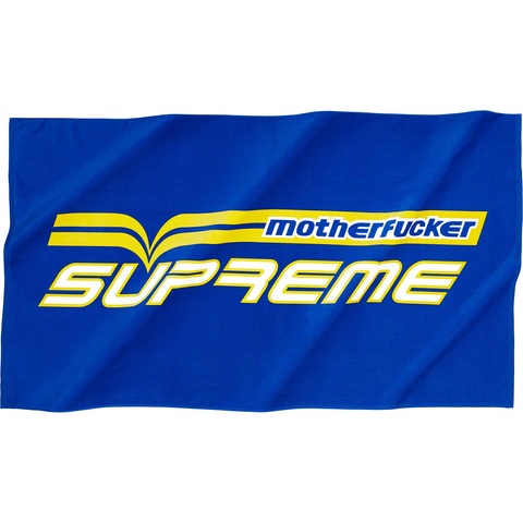 Supreme Motherfucker Towel - Royal