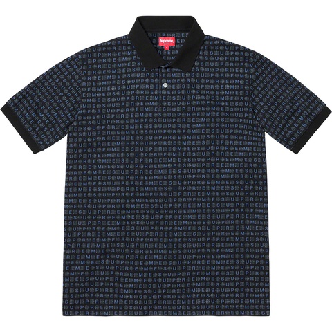 Supreme Foulard Polo - Black