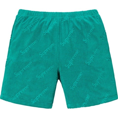 Terry Jacquard Logo Short - spring/summer 2019 - Supreme