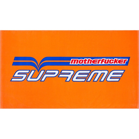Supreme Motherfucker Towel - Orange