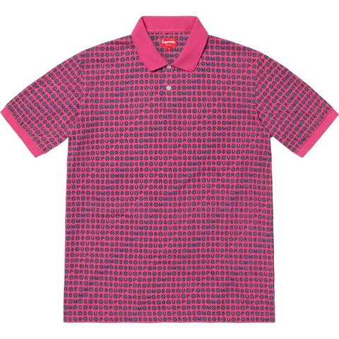 Supreme Foulard Polo - Magenta