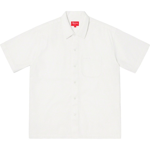 Supreme Pinhole S/S Shirt - White