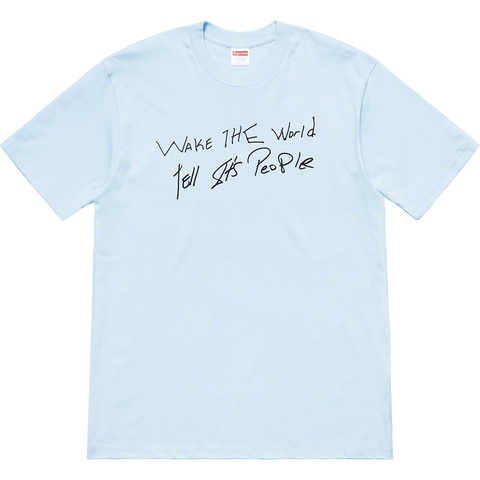 Buju Banton Wake The World Tee - Supreme