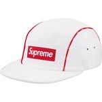 Supreme Pique Piping Camp Cap (SS19) - White