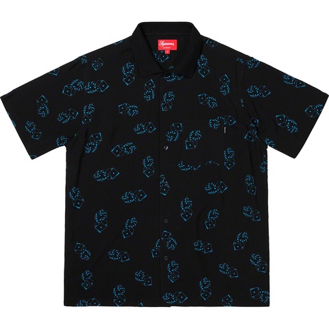 Supreme Dice Rayon S/S Shirt - Black
