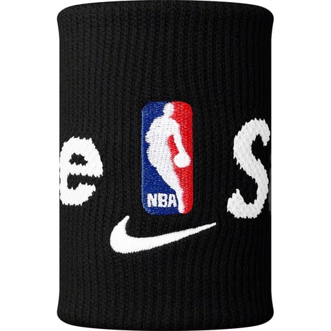 Nike Elite Wristbands ブラック Supreme コラボ New Supreme Nike NBA Wristband Red SS19 | eBay