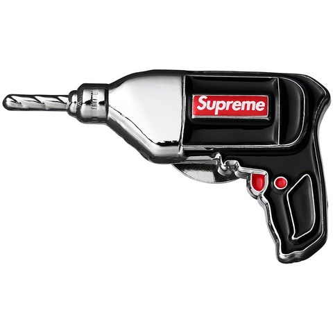 Supreme Power Drill Pin - Black