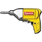 Supreme Power Drill Pin (SS19) - Yellow