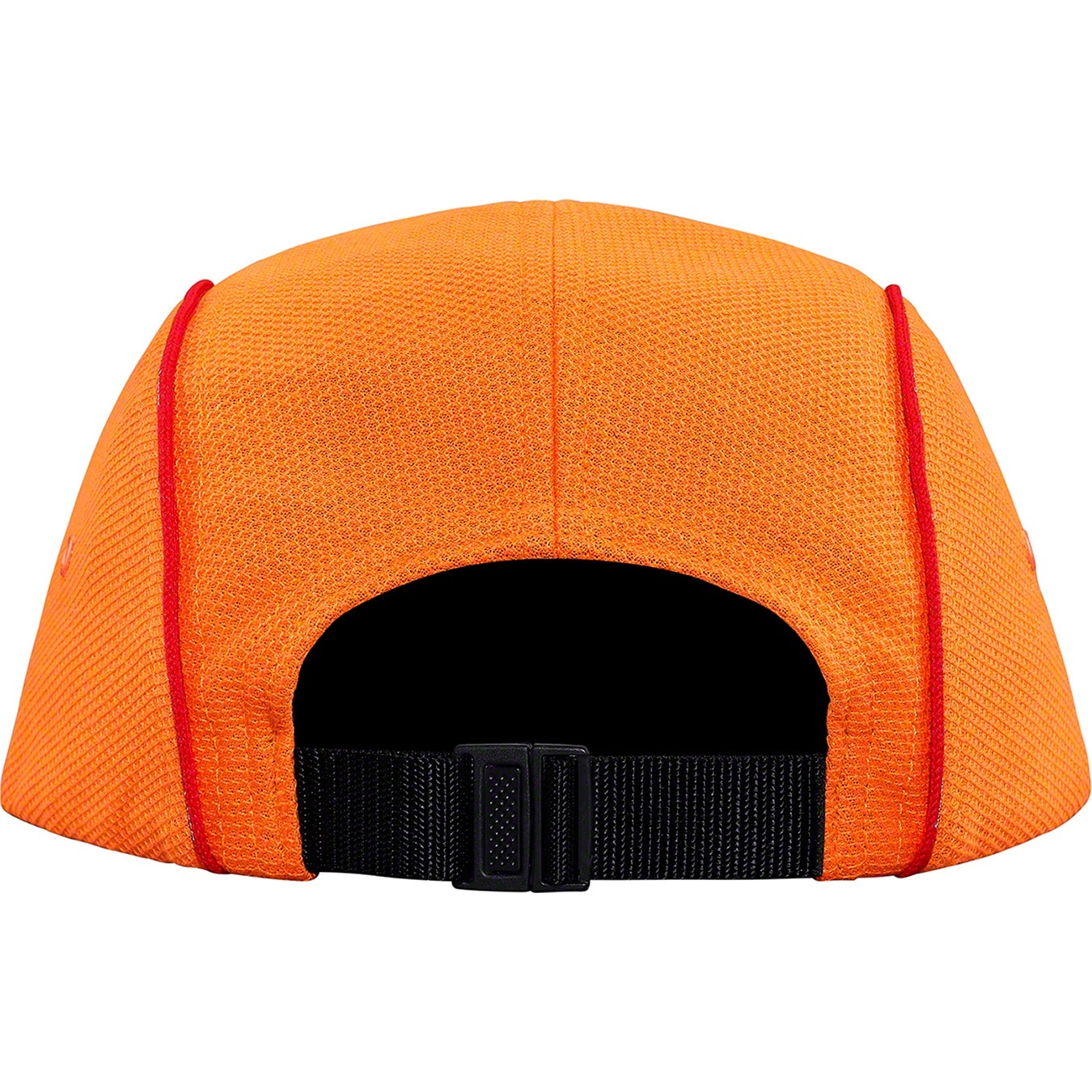 Supreme Pique Piping Camp Cap (SS19) - Light Orange - $48