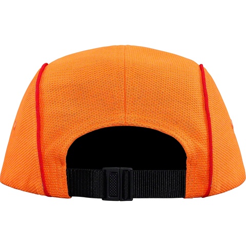 Supreme Pique Piping Camp Cap - Light Orange