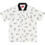 Supreme Dice Rayon S S Shirt (SS19) - White