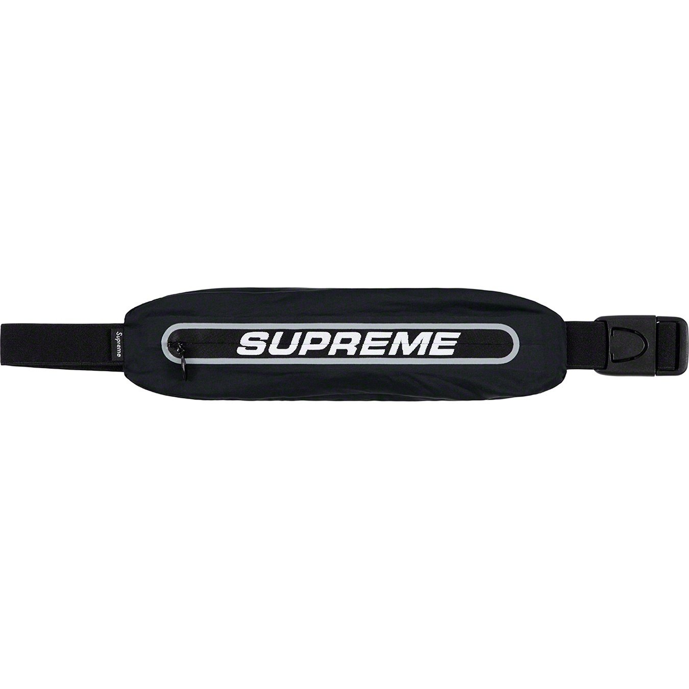Supreme Running Waist Bag (SS19) - Black - $30