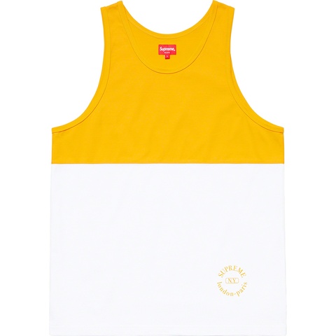 Supreme Split Tank Top - Yellow