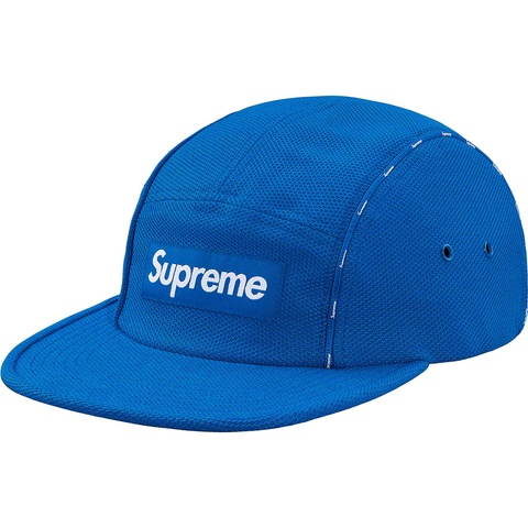 Supreme Pique Piping Camp Cap - Royal