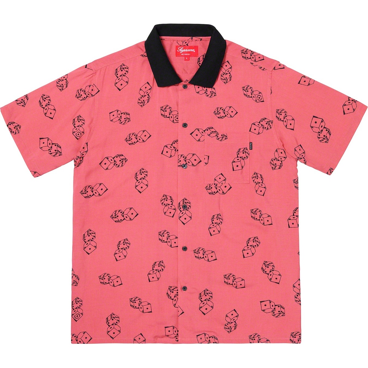 Supreme Dice Rayon S/S Shirt (spring/summer 2019) - $138.00