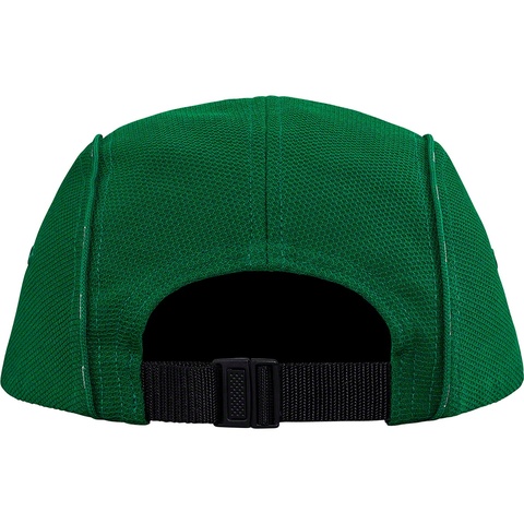 Supreme Pique Piping Camp Cap - Green