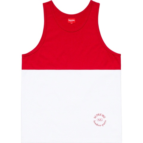 Supreme Split Tank Top - Red