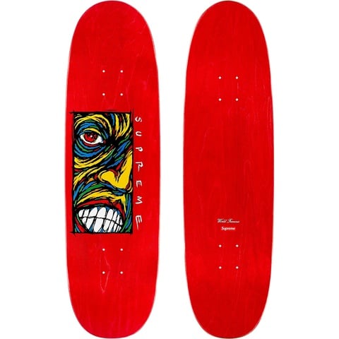 Supreme Disturbed Skateboard - Red - 8.75" x 32" 