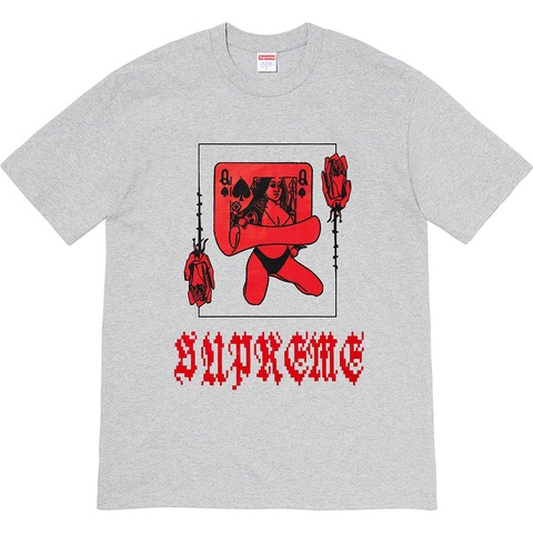 Supreme Queen Tee - Heather Grey