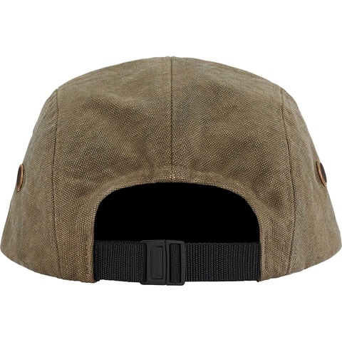 Supreme Washed Canvas Camp Cap - Olive