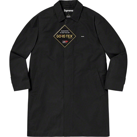 Supreme GORE-TEX Overcoat - Black