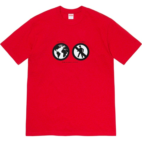 Supreme Save The Planet Tee - Red