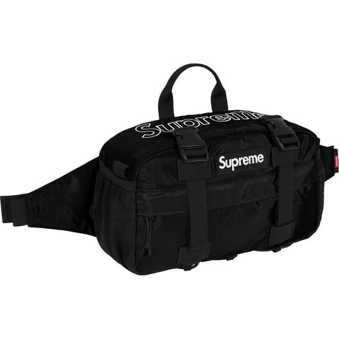 Supreme 19SS Waist Bag Black シュプリーム Supreme Waist Bag (SS19) Black Men's - SS19 - US
