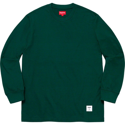 Supreme Trademark L/S Top - Dark Green
