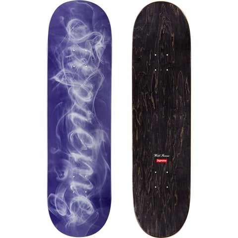 Supreme Smoke Skateboard - Royal - 8.625" x 32.375"