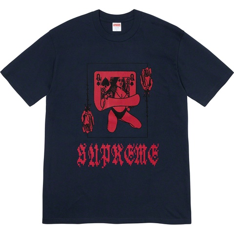 Supreme Queen Tee - Navy