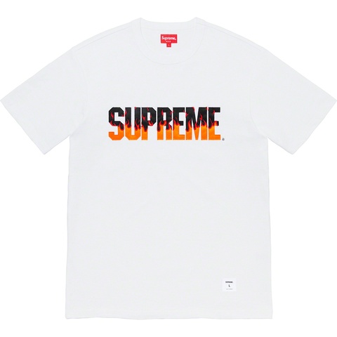 Supreme Flame S/S Top - White