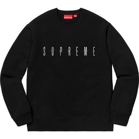 Supreme Fuck You Crewneck - Black