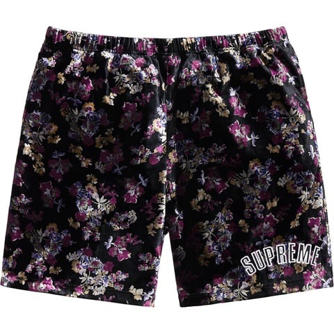 supreme Floral Velour Short フローラル ベロア s Floral Velour Short - fall/winter 2019 - Supreme