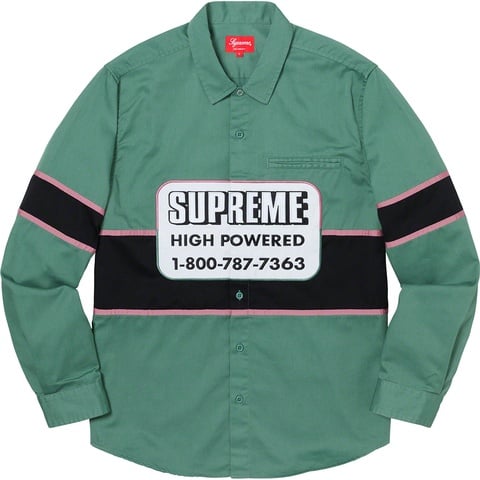 トップス supreme high powered shirt High Powered Work Shirt - fall/winter 2019 - Supreme