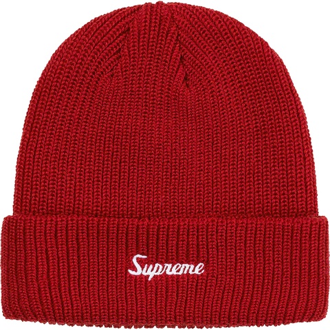 Supreme Loose Gauge Beanie - Dark Brick
