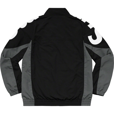 Supreme Shoulder Logo Track Jacket - Black